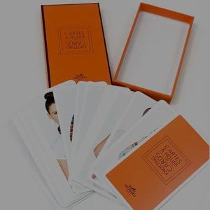 Hermes Scarf Knotting Cards